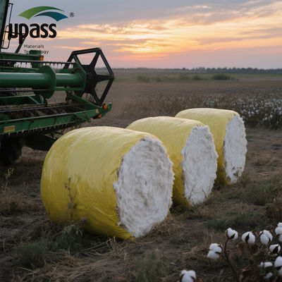 High Puncture and Tear Resistance Cotton Bale Wrap Film with High Elongation for Cotton Packing