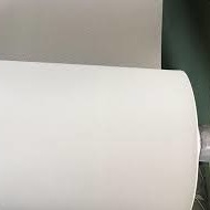Mleczna biała aplikacja do drukowania etykiet 265um Folia laminowana krzyżowo