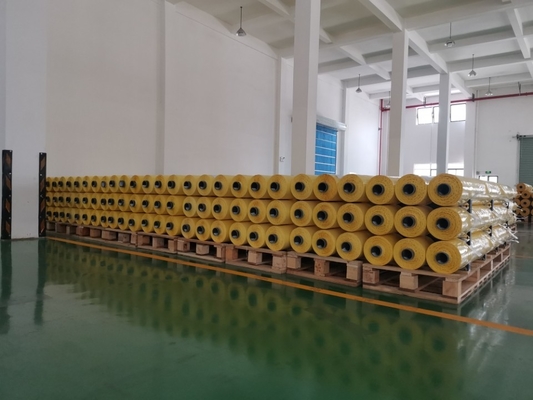 Wymiarowa żółta folia HDPE o grubości 70um do zbieracza bawełny CP770