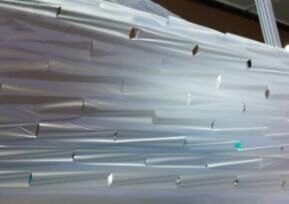 Transparent HDPE Film with Corona Treatment 0.007mm*960mm 10kg Both Sides Blow Molding Process for Cutting