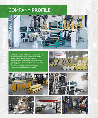 Skillful Manufacture Chinese Waterproof Coil Material PET Release Film Blow Molding Transparent Soft