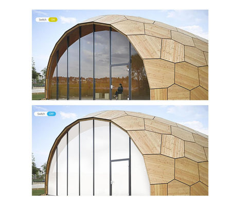 Przebudowa 2mm przełączanej folii PDLC 2000 mikronów